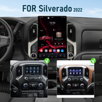 Dual Systems 15.6-inch Android 14 Infotainment Upgrade for Chevrolet Silverado 1500 2022