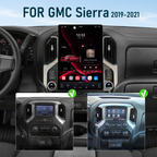 Dual Systems 15.6-inch Android 14 Infotainment Upgrade for GMC Sierra 1500 2022-2026