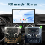 H7 Pro 13-inch Android 14 Infotainment Upgrade for Jeep Wrangler JK 2007-2018