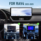 H7 Pro 12.3-inch Android 14 Infotainment Upgrade for Toyota RAV4 2019-2022