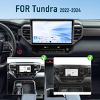 H7 Pro 14.6-inch Android 14 Infotainment Upgrade for Toyota Tundra 2022-2024