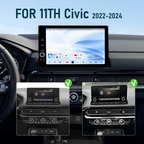 11.5-inch Android 14 Infotainment Upgrade for Honda Civic 2022-2026