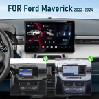 13-inch Android 14 Infotainment Upgrade for Ford Maverick 2022-2024