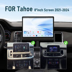 Dual Systems 12.5-inch Android 14 Infotainment Upgrade for Chevrolet Tahoe/Suburban and GMC Yukon 2021-2024