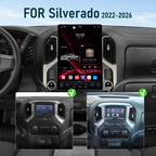 Dual Systems 15.6-inch Android 14 Infotainment Upgrade for Chevrolet Silverado 1500 2022