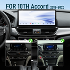 12.3-inch Android 14 Infotainment Upgrade for Honda Accord 2018-2021