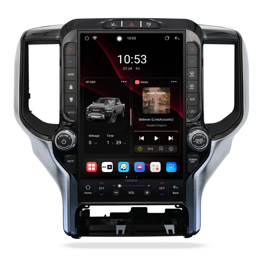 V7 Pro Android 14 Infotainment Upgrade for RAM 1500 New Body (DT) 2019-2024