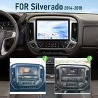 Dual Systems 12-inch Android 14 Infotainment Upgrade for Chevrolet Silverado 1500 2014-2019 and Silverado HD 2015-2019