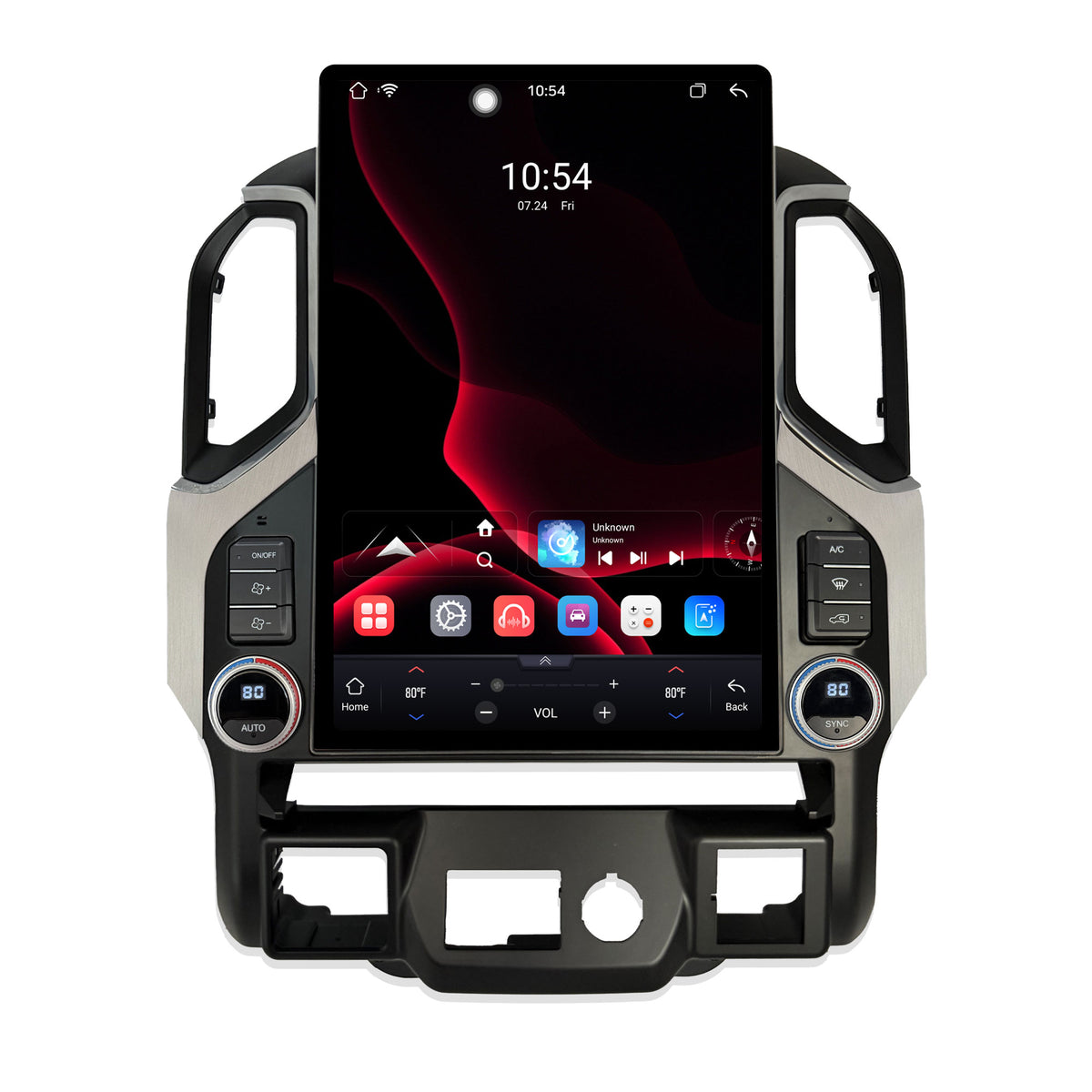Dual Systems 15.6-inch Android 14 Infotainment Upgrade for GMC Sierra 1500 2022-2026