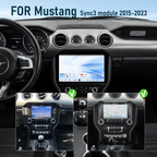 12-inch Android 14 Infotainment Upgrade for Ford Mustang 2015-2023