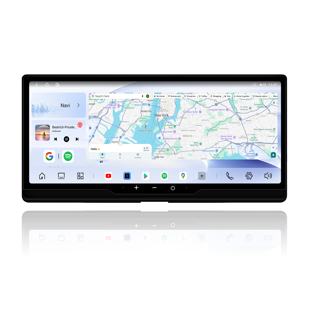 H7 Pro 12.3-inch Android 14 Infotainment Upgrade for Toyota Corolla / Corolla Hatchback 2019-2022