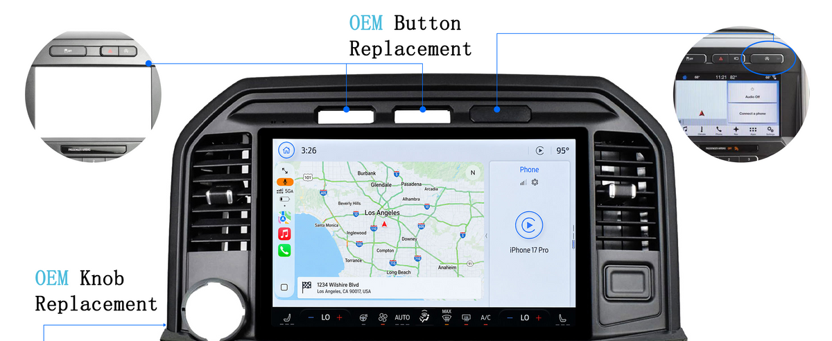 13-Inch SYNC 4 Upgrade for F-150 & Super Duty 2016-2022