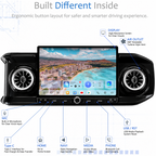 H7 Pro 12.5-inch Android 14 Infotainment Upgrade for Toyota Tacoma 2016-2023