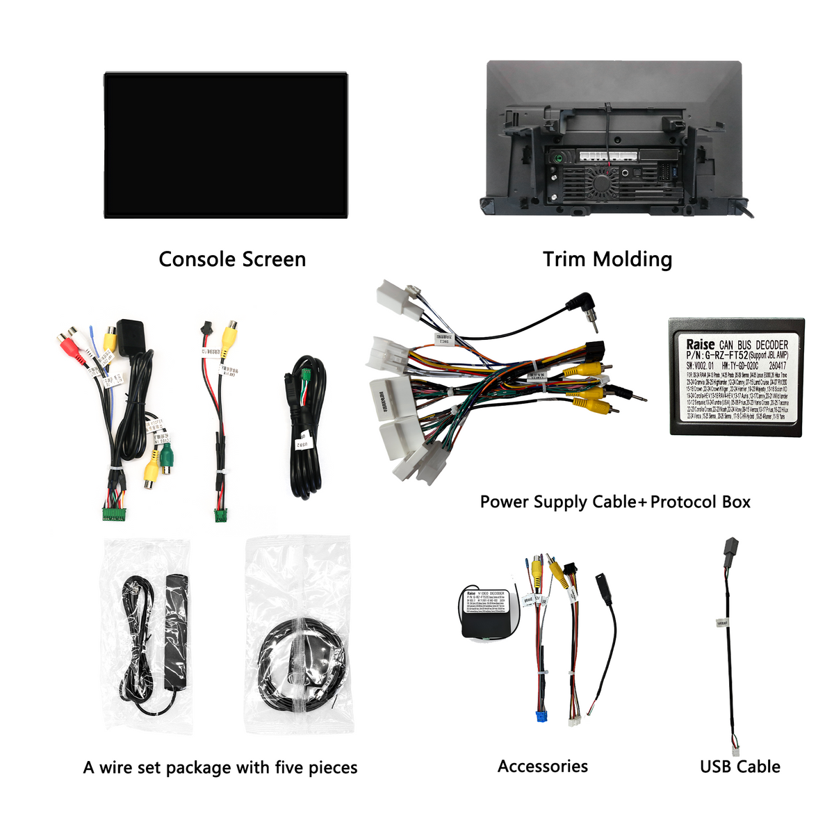 H7 Pro 14.6-inch Android 14 Infotainment Upgrade for Toyota Tacoma 2024-2026