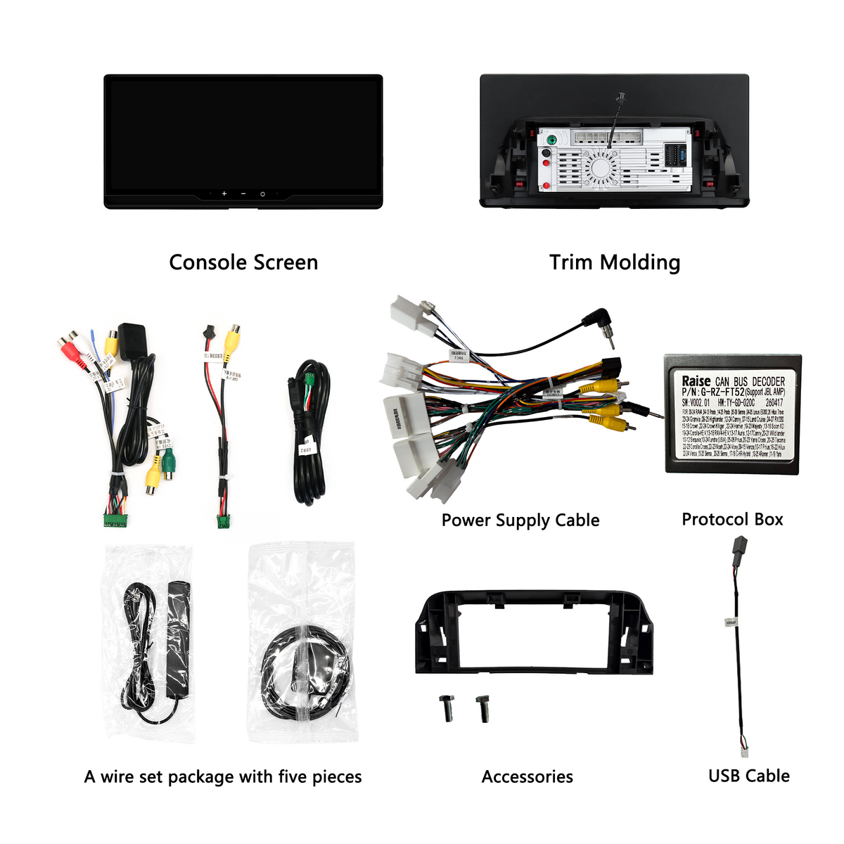H7 Pro 12.3-inch Android 14 Infotainment Upgrade for Toyota Corolla / Corolla Hatchback 2019-2022