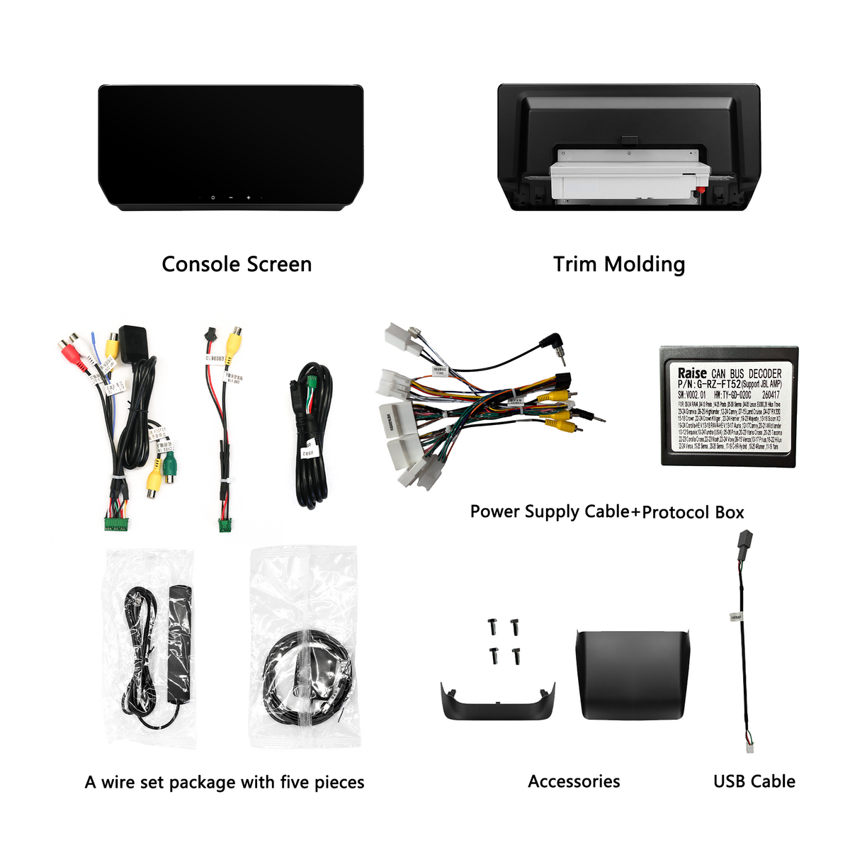 H7 Pro 12.3-inch Android 14 Infotainment Upgrade for Toyota RAV4 2019-2022