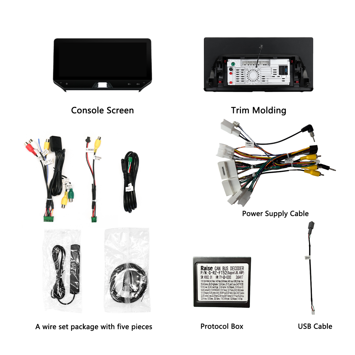 12.3-inch Android 14 Infotainment Upgrade for Toyota Venza 2021-2022