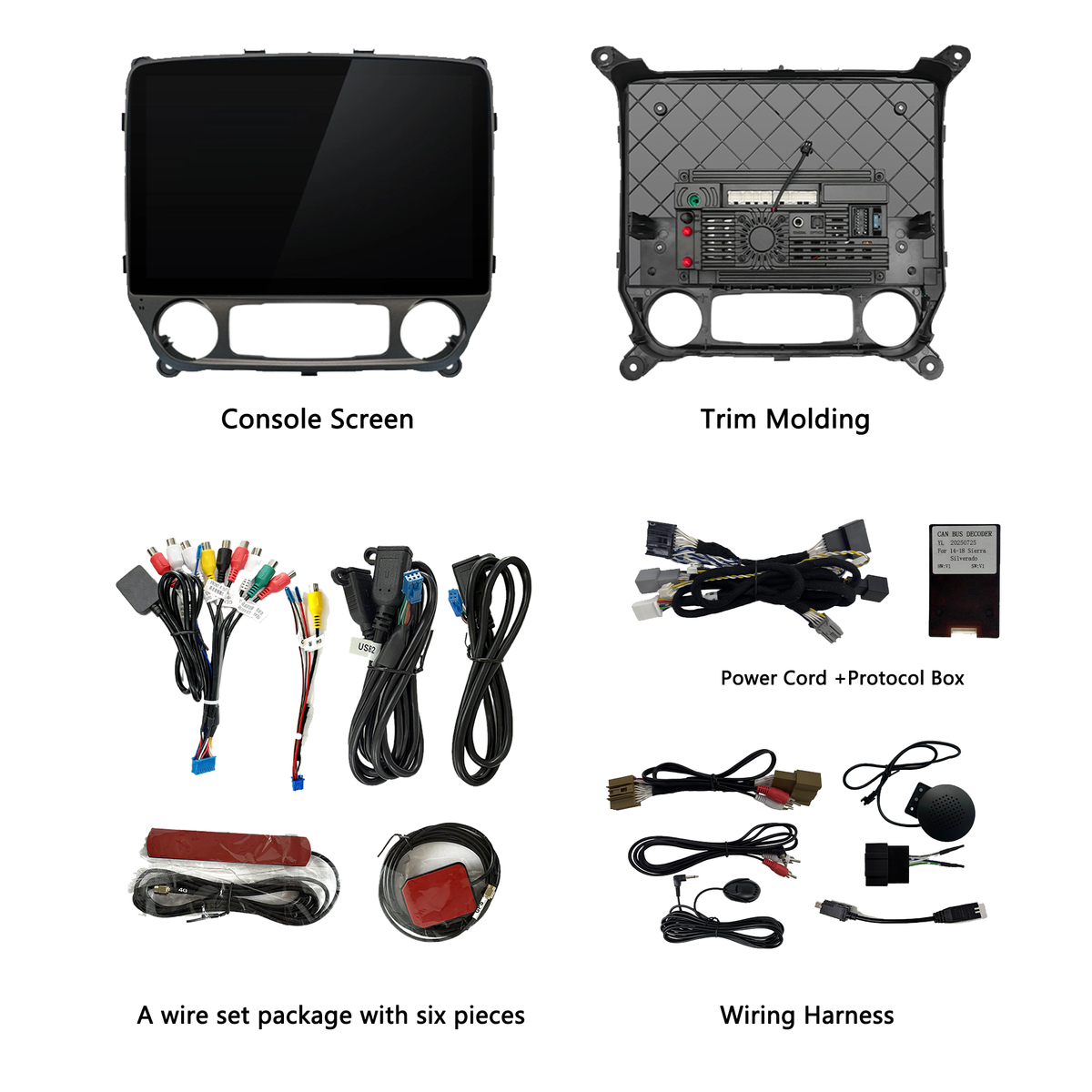Dual Systems 12-inch Android 14 Infotainment Upgrade for Chevrolet Silverado 1500 2014-2019 and Silverado HD 2015-2019