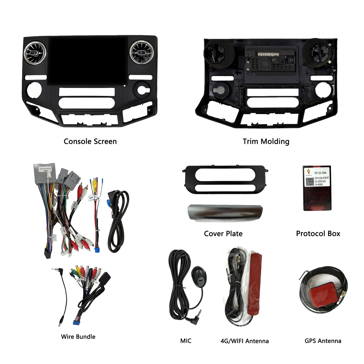 H7 Pro 13-inch Android 14 Infotainment Upgrade for Ford F-250 / F-350 Super Duty 2011-2016