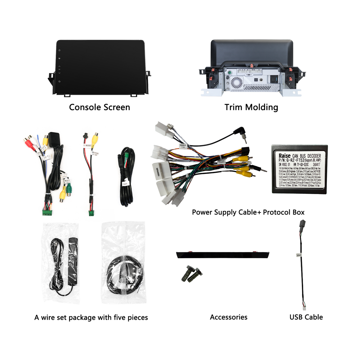 H7 Pro 11.5-inch Android 14 Infotainment Upgrade for Toyota Camry 2021-2024