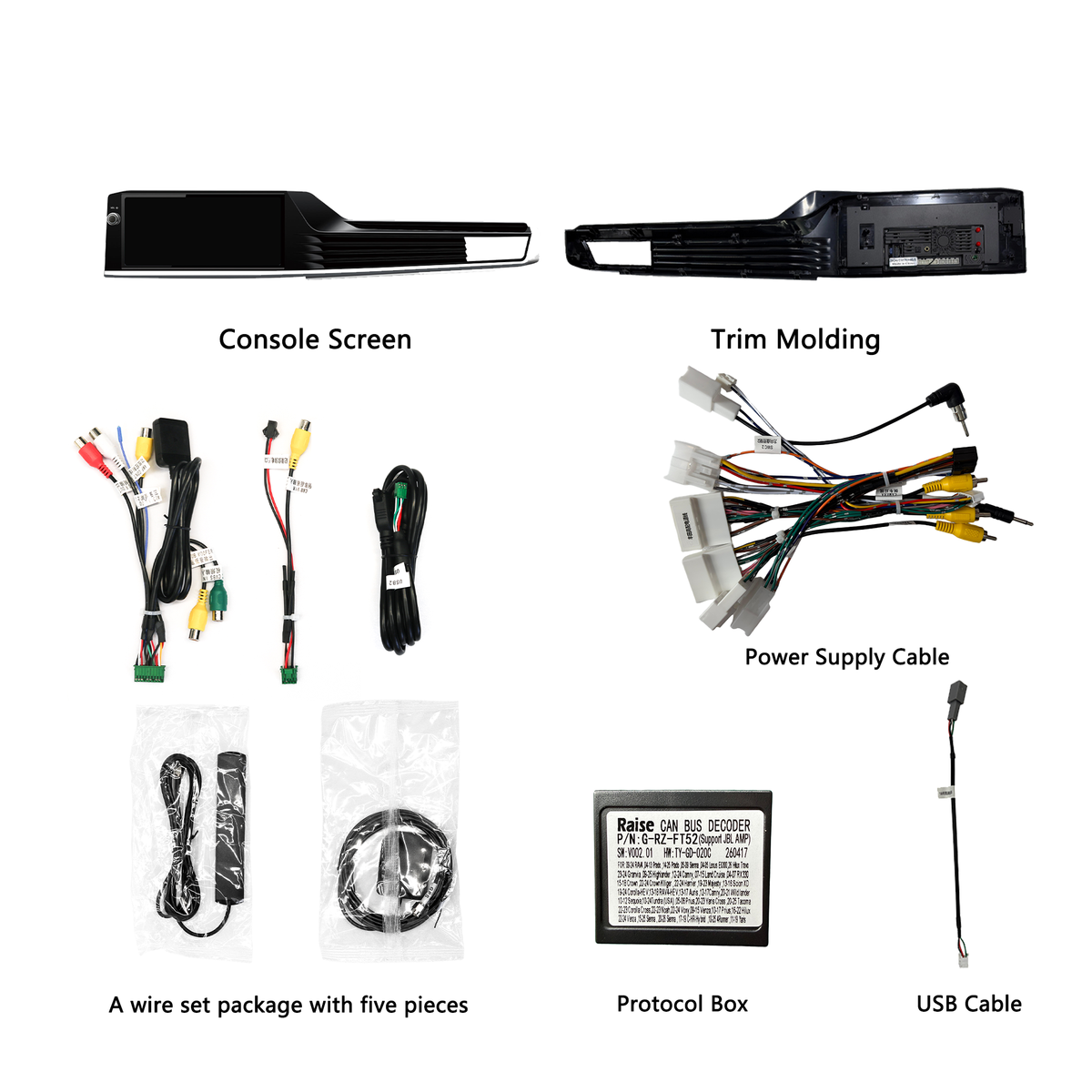 H7 Pro 12.3-inch Android 14 Infotainment Upgrade for Toyota Camry 2025-2026