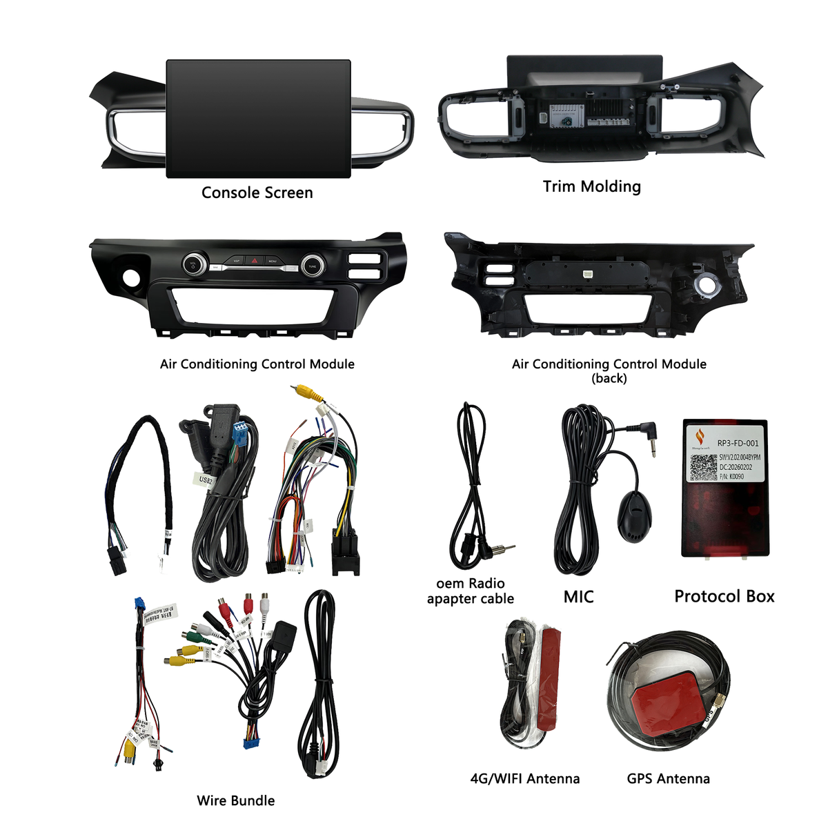 H7 Pro 13-inch Android 14 Infotainment Upgrade for Ford Explorer 2020-2024