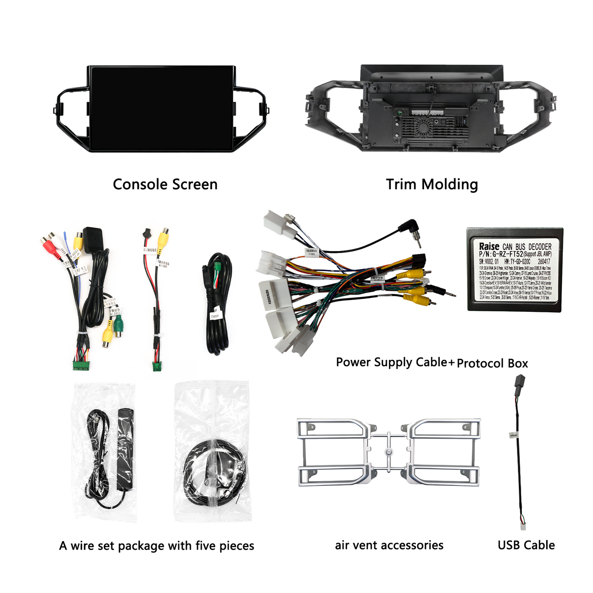 H7 Pro 14.6-inch Android 14 Infotainment Upgrade for Toyota Tundra 2022-2024