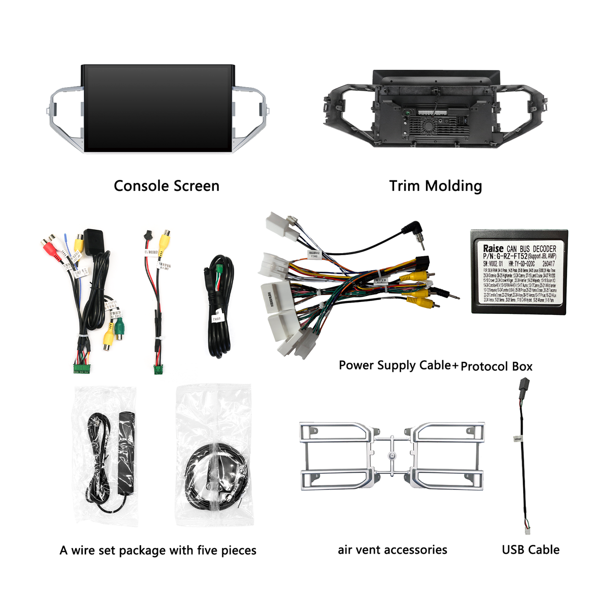 H7 Pro 14.6-inch Android 14 Infotainment Upgrade for Toyota Tundra 2022-2024