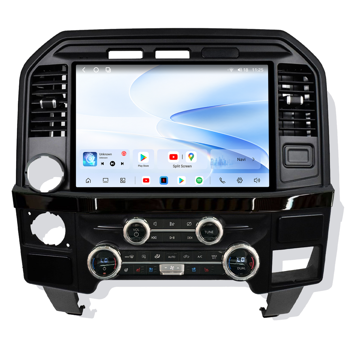 Dual Systems 13-inch Android 14 Infotainment Upgrade for Ford F-250 / F-350 Super Duty 2017-2021