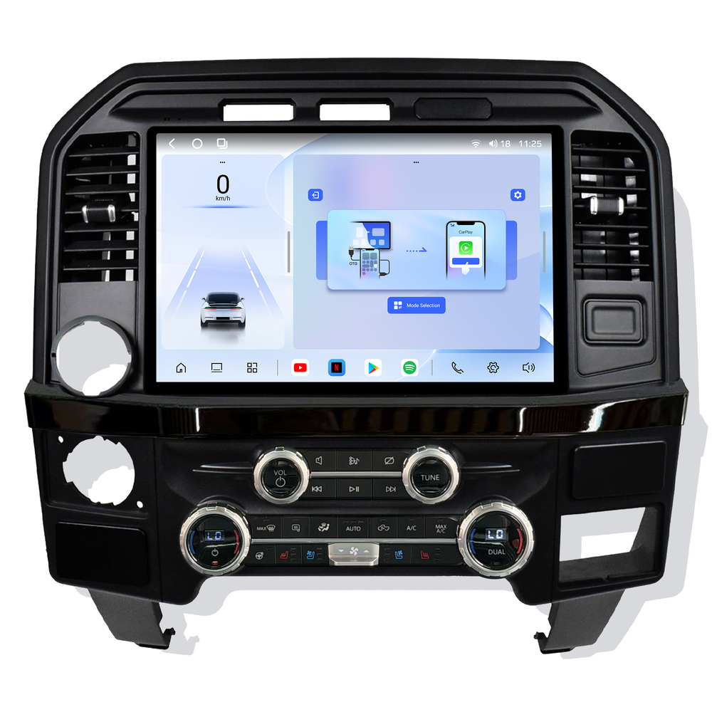 Dual Systems 13-inch Android 14 Infotainment Upgrade for Ford F-250 / F-350 Super Duty 2017-2021
