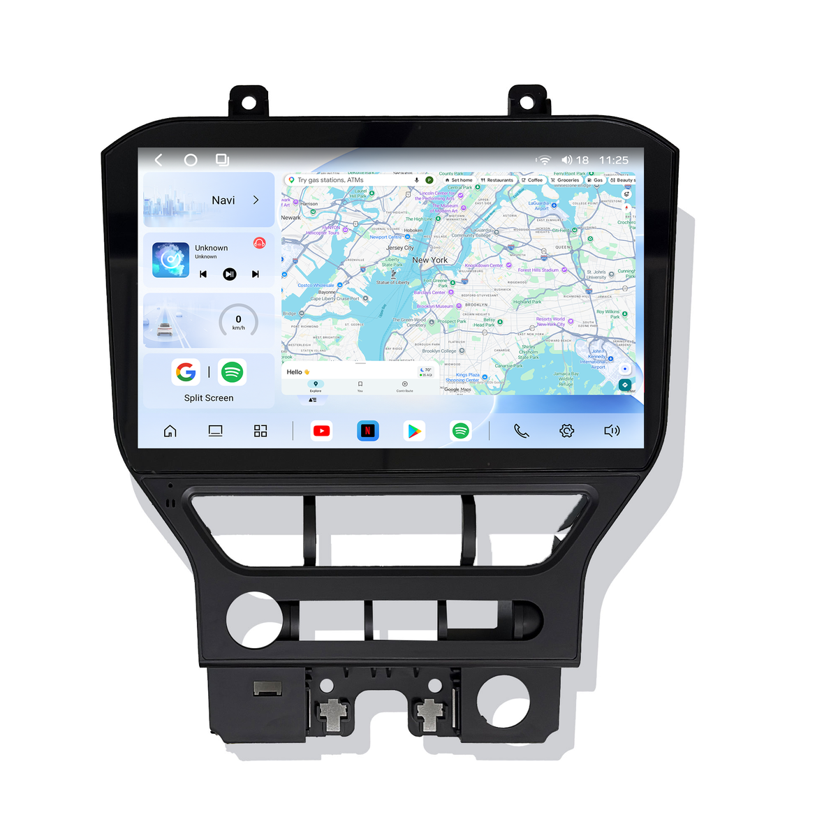 12-inch Android 14 Infotainment Upgrade for Ford Mustang 2015-2023
