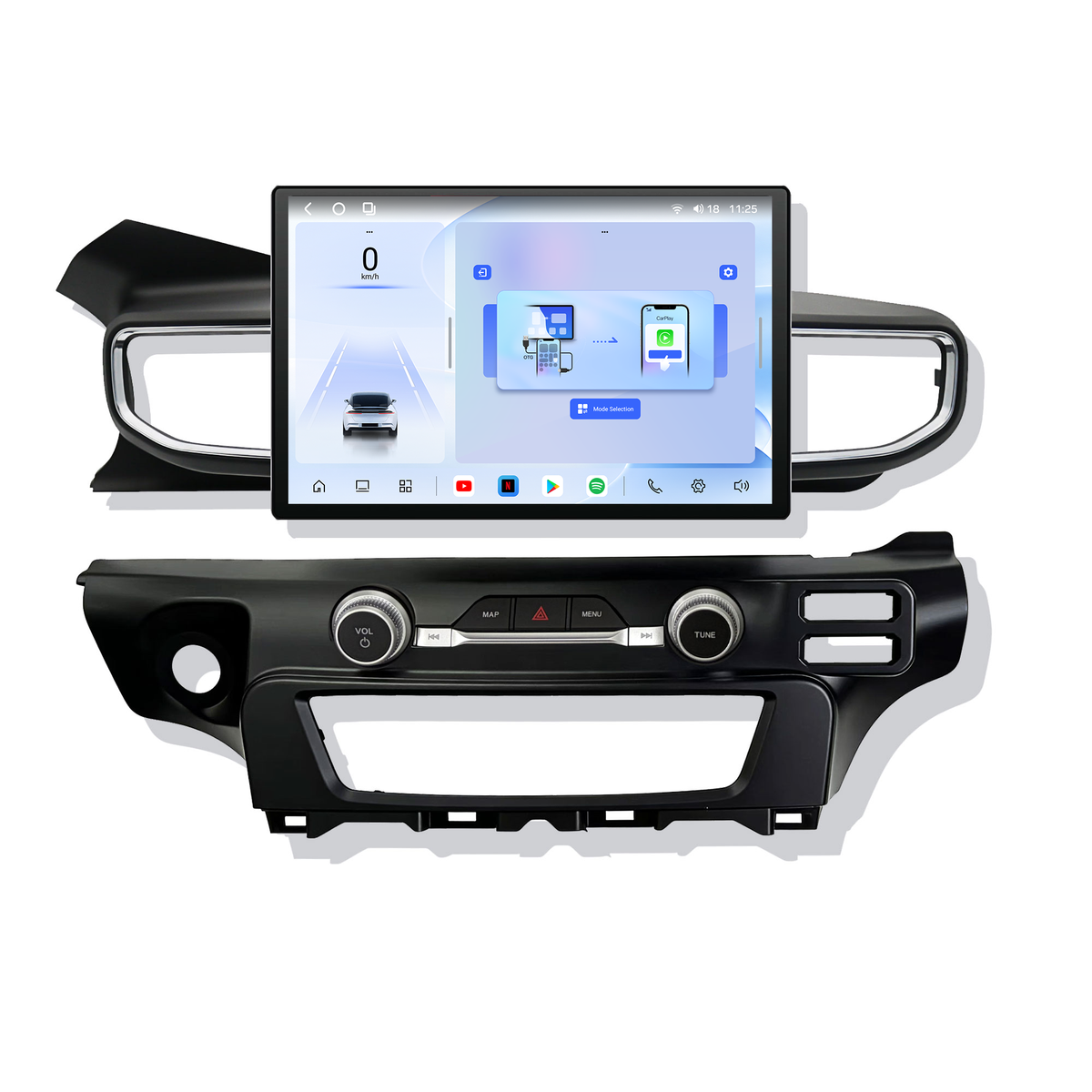 H7 Pro 13-inch Android 14 Infotainment Upgrade for Ford Explorer 2020-2024
