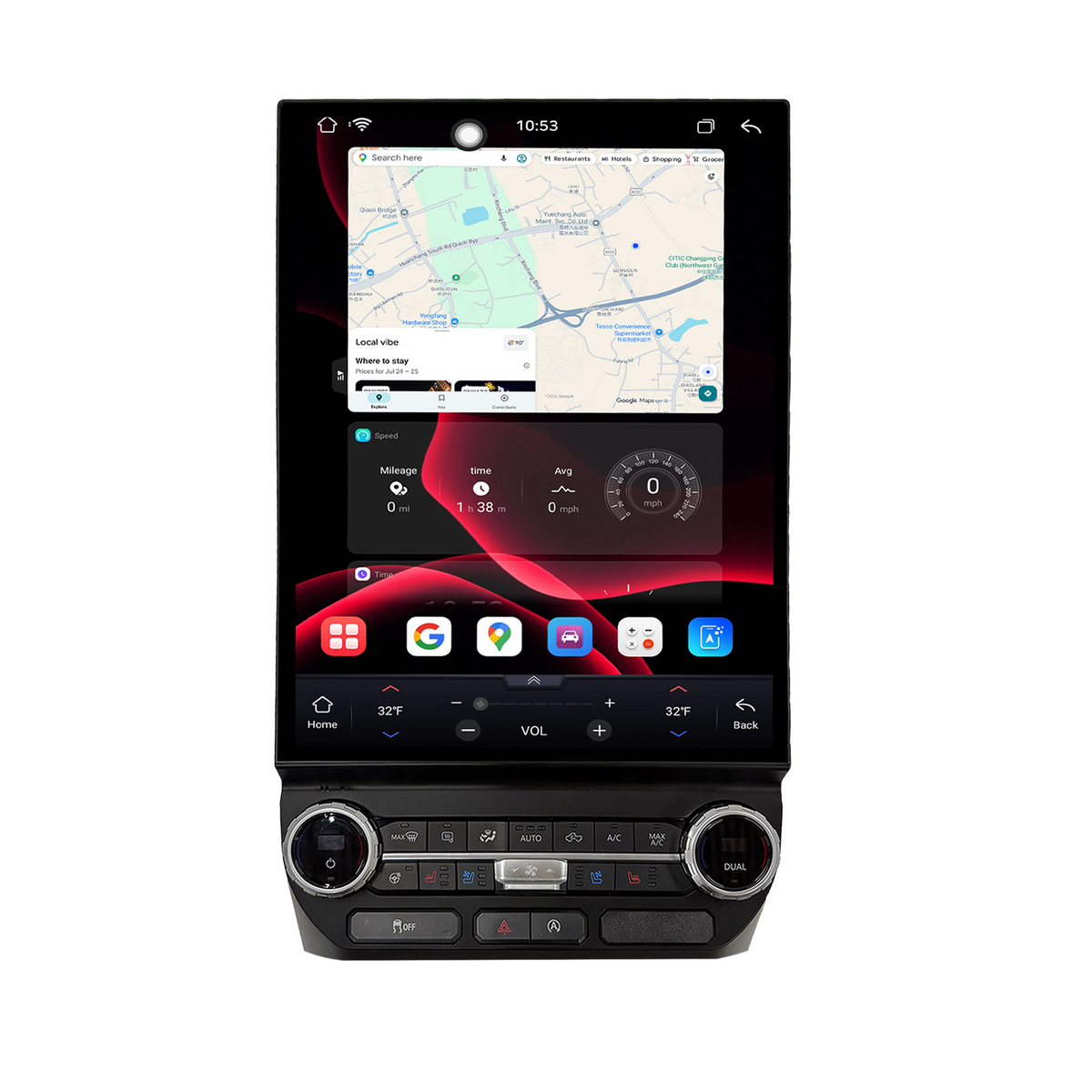 Android 14 Display 15.6in for Ford F-150 2015-2020