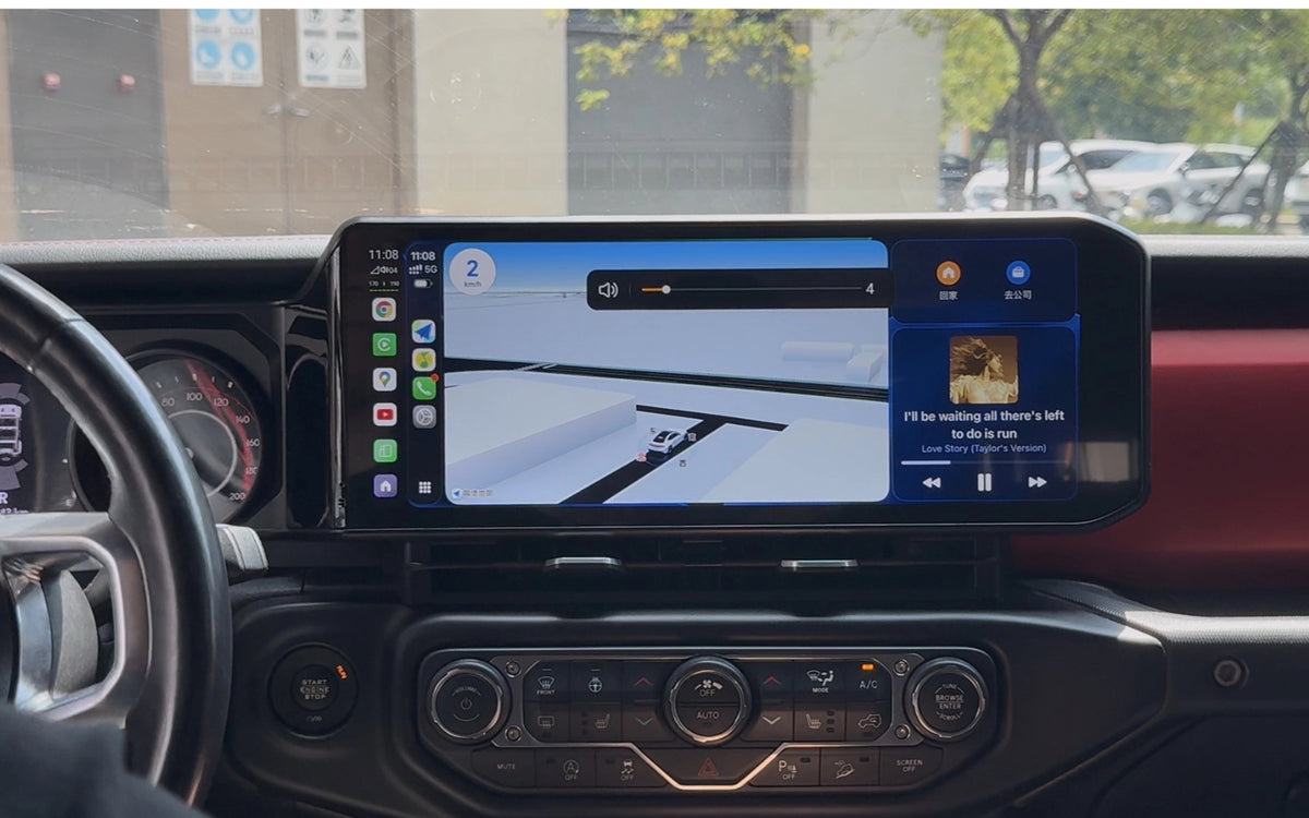 Installed Elynx screen upgrade photo 04