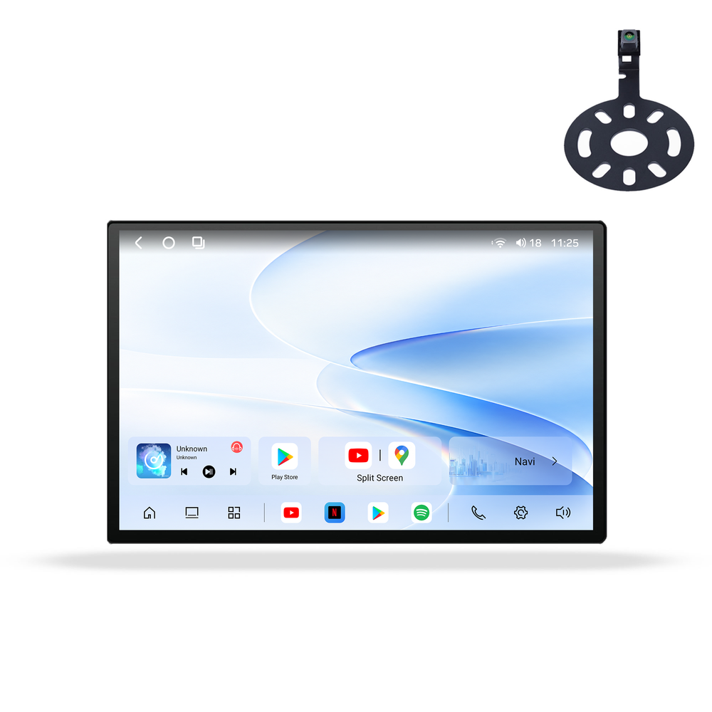 H7 Pro 13-inch Android 14 Infotainment Upgrade for Jeep Wrangler JK 2007-2018