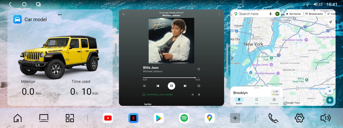 Elynx UI card mode interface